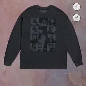 Eras Tour long sleeve black tshirt BRAND NEW from the official website!